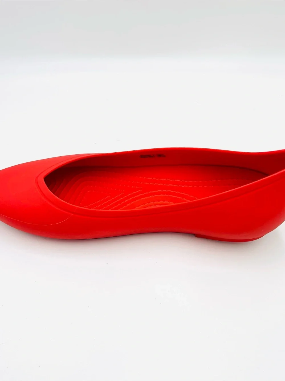 CROCS shoes Brooklyn Pointed Toe ballet Flats comfort classic red women size 7 - Picture 4 of 10